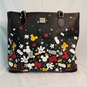 Dooney & Bourke x Disney "I Am Mickey Mouse" Tote Bag Black Disney Parks Handbag
